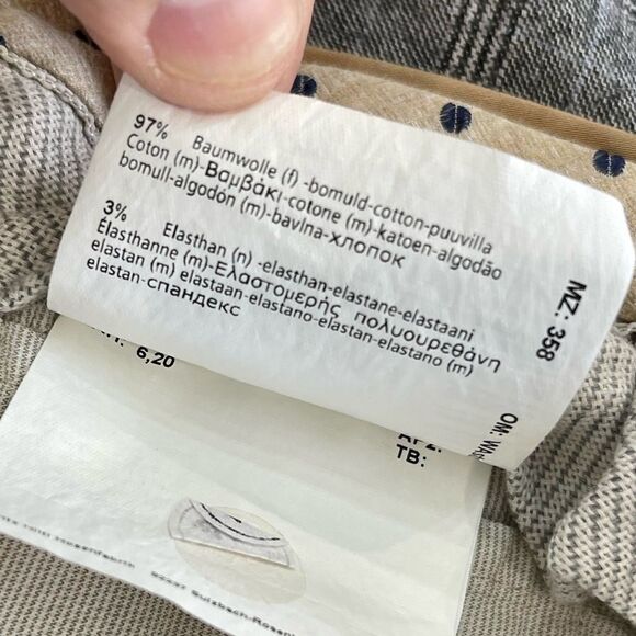 Hiltl NEAL Camel Brown Flat Front Chinos. Size 36. - Picture 7 of 11